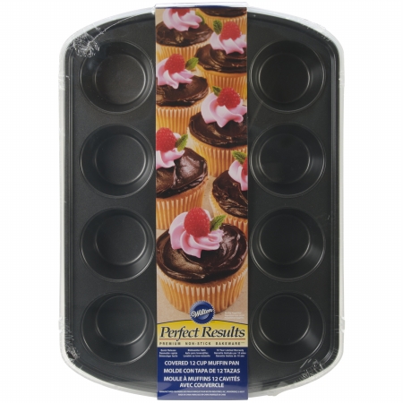 Covered Muffin Pan-12 Cavity