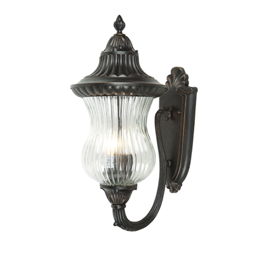 5695orb2-m 3 Light Exterior In Oil Rubbed Bronze Finish With Clear Glass Medium Size
