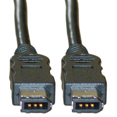 Firewire 400 6 Pin cable, IEEE-1394a, 6 foot Firewire 400 6 Pin cable, IEEE-1394a, 6 foot