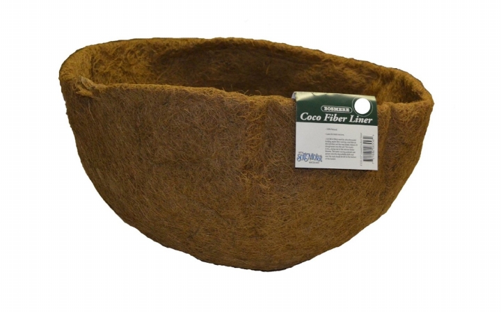 20'' Round Replacement Coco Liner - Brown - With Soil Moist Mat