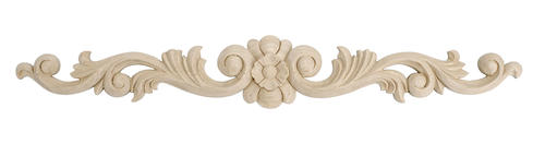 5apd10378 Small Carved Wood Applique
