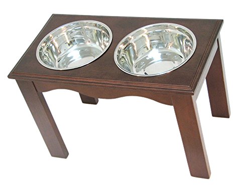 Pet Diner, X-large Size, With Espresso Finish