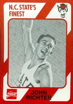 John Richter Basketball Card (N.C. North Carolina State) 1989 Collegiate Collection No.62