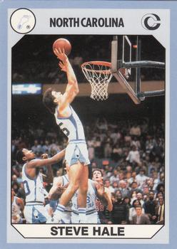 Steve Hale Basketball Card (North Carolina) 1990 Collegiate Collection No.82