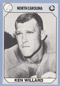 Ken Willard Football Card (North Carolina) 1990 Collegiate Collection No.148