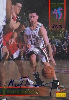 Matt Maloney autographed Basketball Card (Penn) 1995 Signature Rookies No.26
