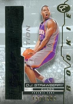D.J. Strawberry autographed Basketball Card (Phoenix Suns) 2008 Topps No.RW-DJS Rookie