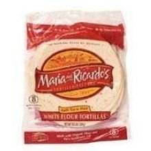 UPC 035305301811 product image for Maria and Ricardos Organic White Flour Tortilla 8 inch (Pack of 6) | upcitemdb.com