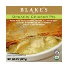 Blakes All Natural Organic Chicken Pot Pie 8 Ounce (Pack of 12)