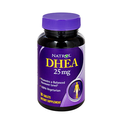 Natrol Brain Vitality Anti-aging Dhea 25 Mg 90 Tablets 219288