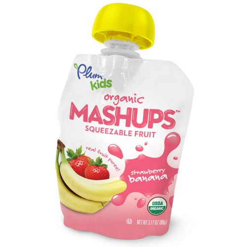 UPC 846675001771 product image for Plumkids Mashups Strawberry Banana 3.17Oz [Pack Of 6] | upcitemdb.com