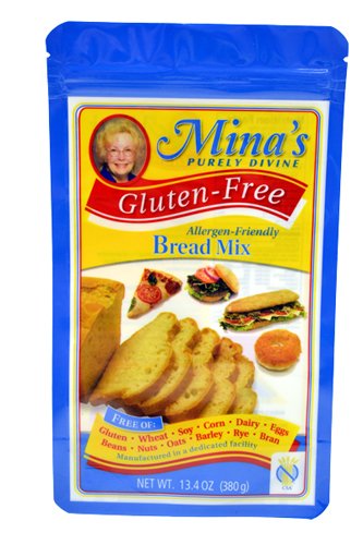 UPC 855631000734 product image for MinaS Purely Divine Bread Mix 13.4-Ounce (Pack of 6) | upcitemdb.com
