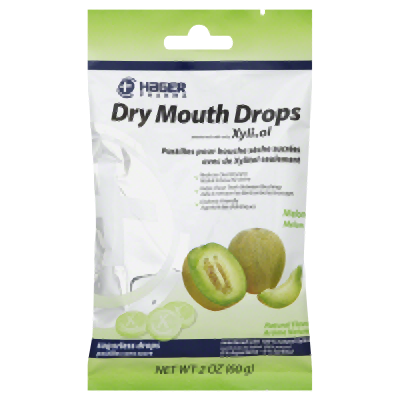 Miradent Dry Mouth Drops - Melon - 2 Oz