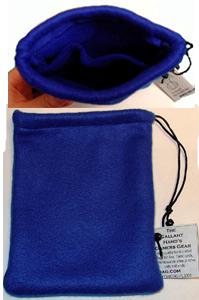 Fleece Two-pocket Dice Bag/royal Blue -fl3003