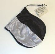 Dice Bag:velvet: Black & Silver -vb4007