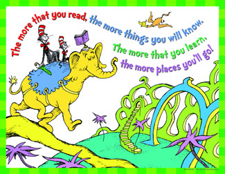 Dr Seuss The More You Read 17 X 22 Posters