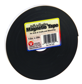 Magnetic Tape 1 / 2 X 25 Self Adhesive