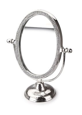 Classic Touch Décor Sdm110 Stainless Steel Mirror With Stones