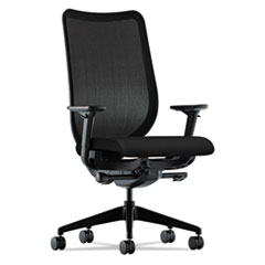 Hon Company Honn103cu10 Nucleus Series Work Chair, Black Ilira-stretch M4 Back, Black Seat