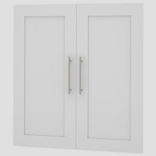 Bestar 26166-1117 Pur Doors For Storage Unit, White