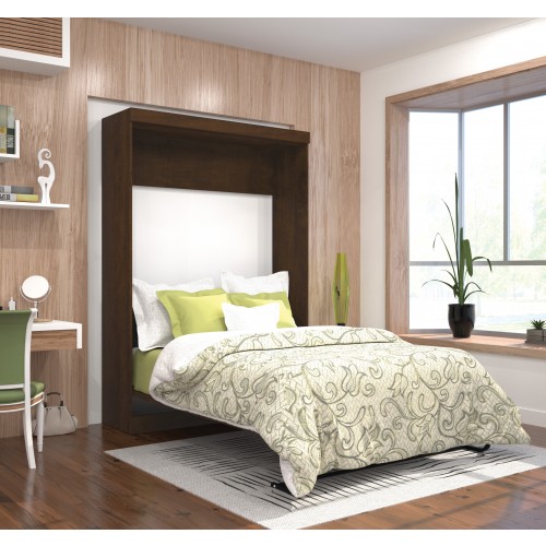 Bestar 26183-69 Pur Full Wall Bed In Chocolate