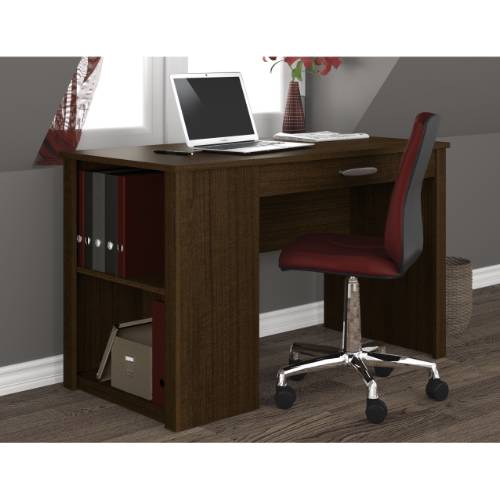 Bestar 90426-1138 Modula L Shaped Workstation In Northern Maple And White