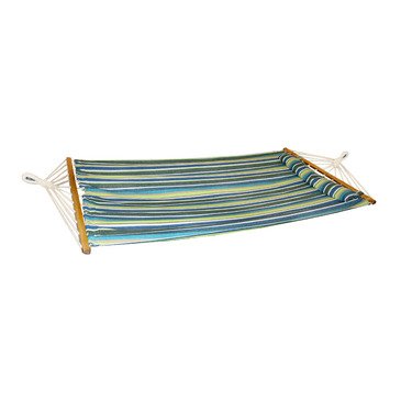 Bliss Hammock Bh-404g Oversized Hammock With Spreader Bars And Pillow, Candy Stripe