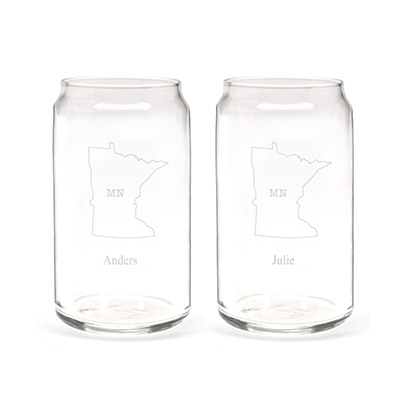 Hortense B Hewitt 35051p State Can Glass Set - Personalized