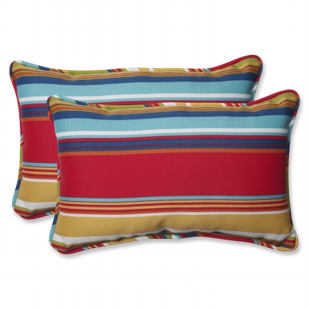 562858 Westport Garden Rectangular Throw Pillow - Set Of 2