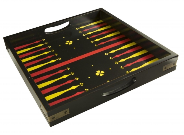 Animal Supply Ff106 Authentic Models Backgammon Tray