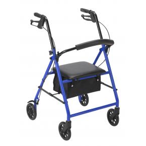 Drive Medical R800bl Rollator With 6 In. Wheels