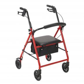 Drive Medical R800rd Rollator With 6 In. Wheels, 300 Lbs.
