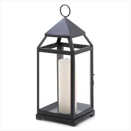 10013347 Large Contemporary Candle Lantern