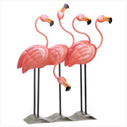 10013771 Flock O` Flamingos Decor