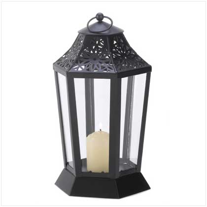 10013930 Midnight Garden Candle Lamp