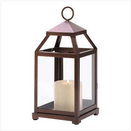 10014126 Bronze Contemporary Lantern