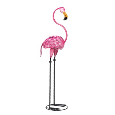 10014944 Tropical Tango Flamingo Statue