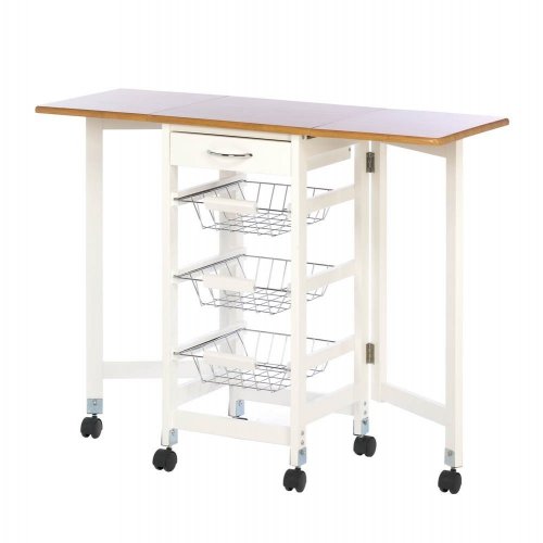Home Locomotion Kitchen Trolley Extended Table
