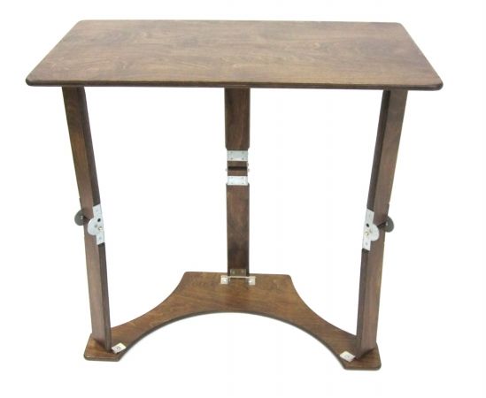 Spiderlegs Tables, Inc Ld1527-dw Dark Walnut Color Wooden Folding Laptop Desk And Tray Table