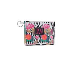 P2idafp Poly Id Pouch - Asian Floral Pack Of 6