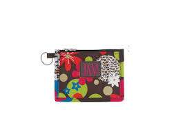 P2idclf Poly Id Pouch - Chocolate Leopard Floral Pack Of 6