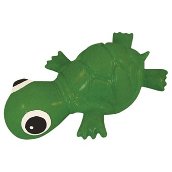 3-play Turtle Dog Toy - Green