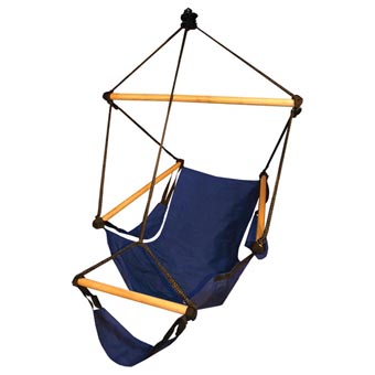 Hammaka Cradle Chair, Mid Blue