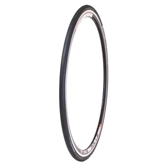 Kountach Black Folding Road Bike Tire, 700 X 23