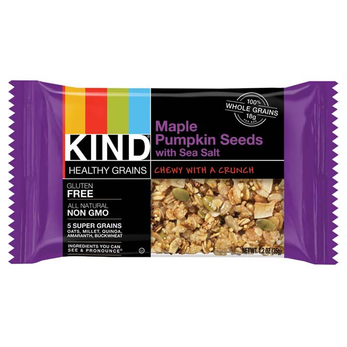 UPC 602652181016 product image for Granola Maple Pumpkin Seeds Bar - Pack Of 12 | upcitemdb.com