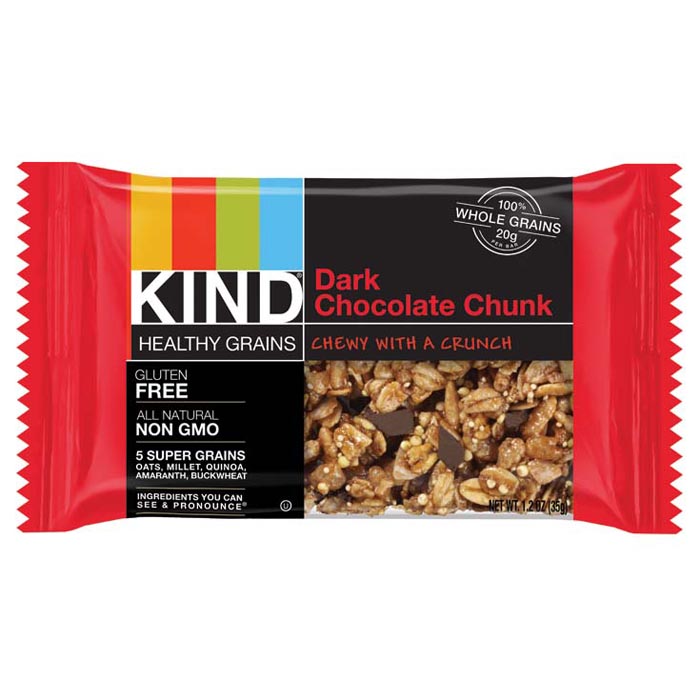 Granola Dark Chocolate Chunk Bar - Pack Of 12