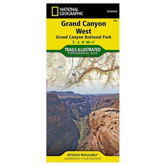 Grand Canyon West Map