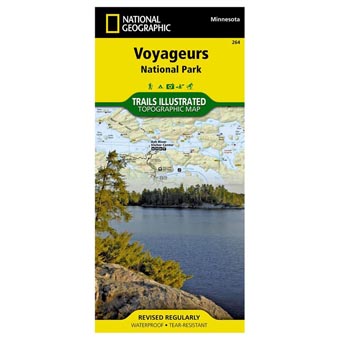Voyageurs National Park - Trails Illustrated Map