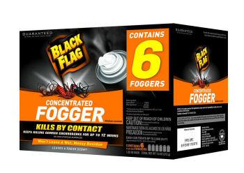 Hg-11037 6pk Black Flag Fogger Concentrated - Pack Of 4