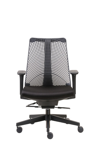 B6550-bk Contemporary Executive Chair - Black